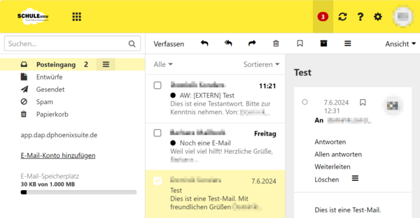 Das E-Mail-Modul im Überblick