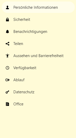 Einstellungen zu Benachrichtigungen