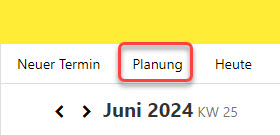 Kalender-Termin-planen